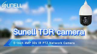 Sunell 5 인치 4MP 30x IR PTZ 네트워크 카메라
