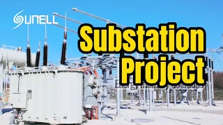 변전소 프로젝트의 Sunell 스마트 전력 에너지 산업 솔루션