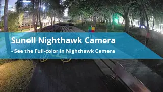 초저 빛의 Sunell Nighthawk 카메라