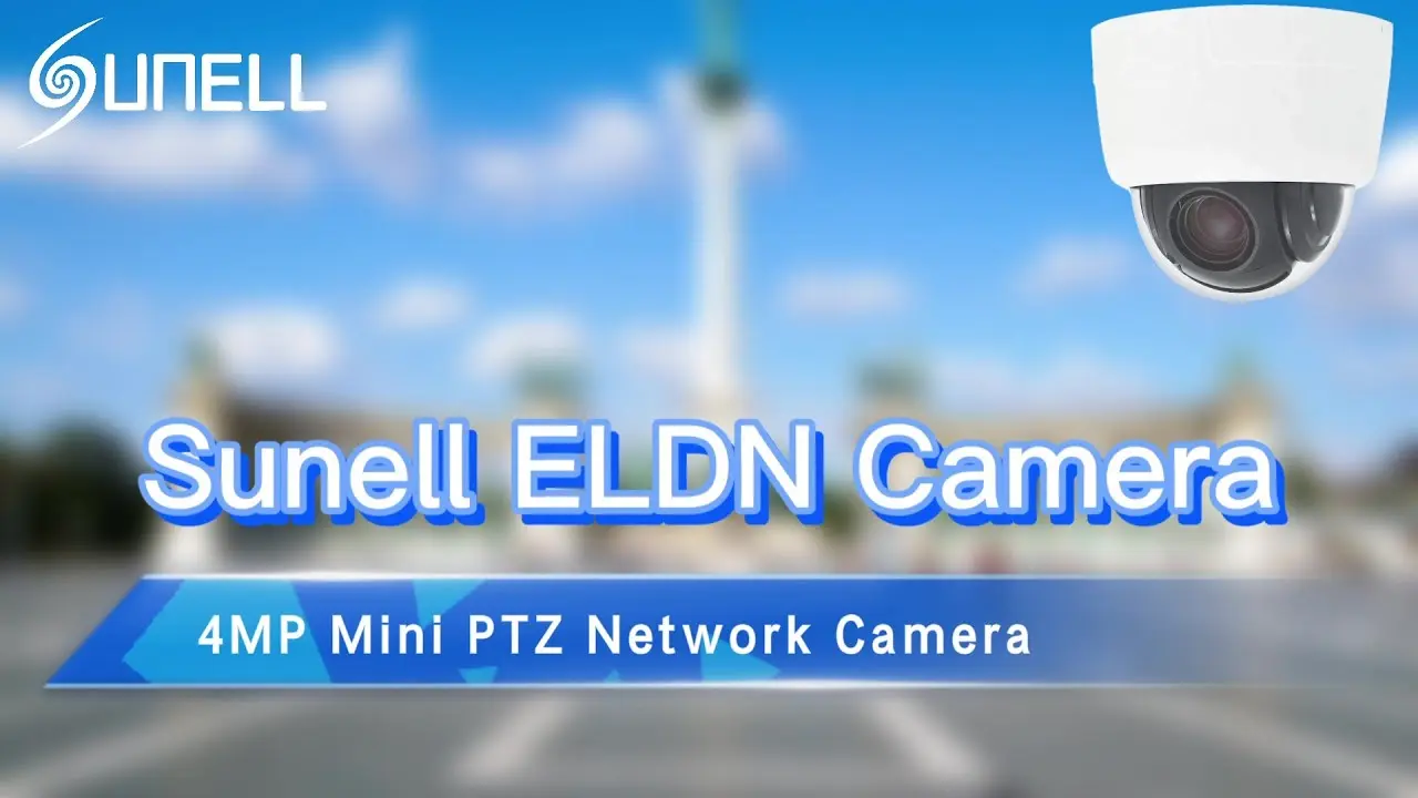 Sunell 4MP 미니 PTZ 네트워크 카메라